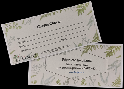 Carte Cadeau - Offrez des fruitiers